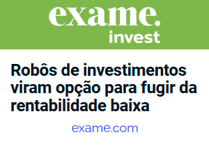 Robôs Traders - Notícia Exame